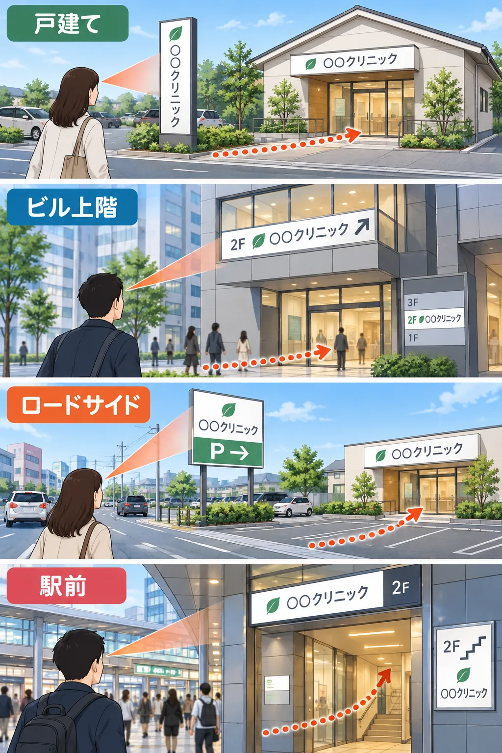 立地に合わせて設置場所と組み合わせを決める